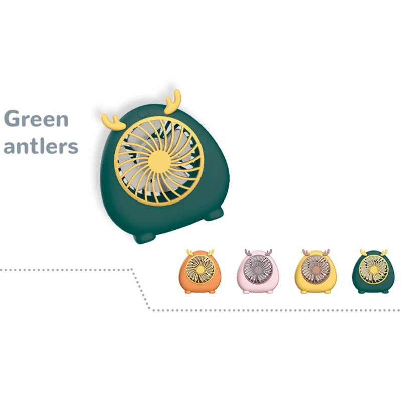 Cute Deer Shape Handheld Fan Portable Desktop Fan Electric 3-speeds Wind Adjustment Fan USB Charging
Cute Deer Shape Handheld Fan Portable Desktop Fan Electric 3-speeds Wind Adjustment Fan USB Charging