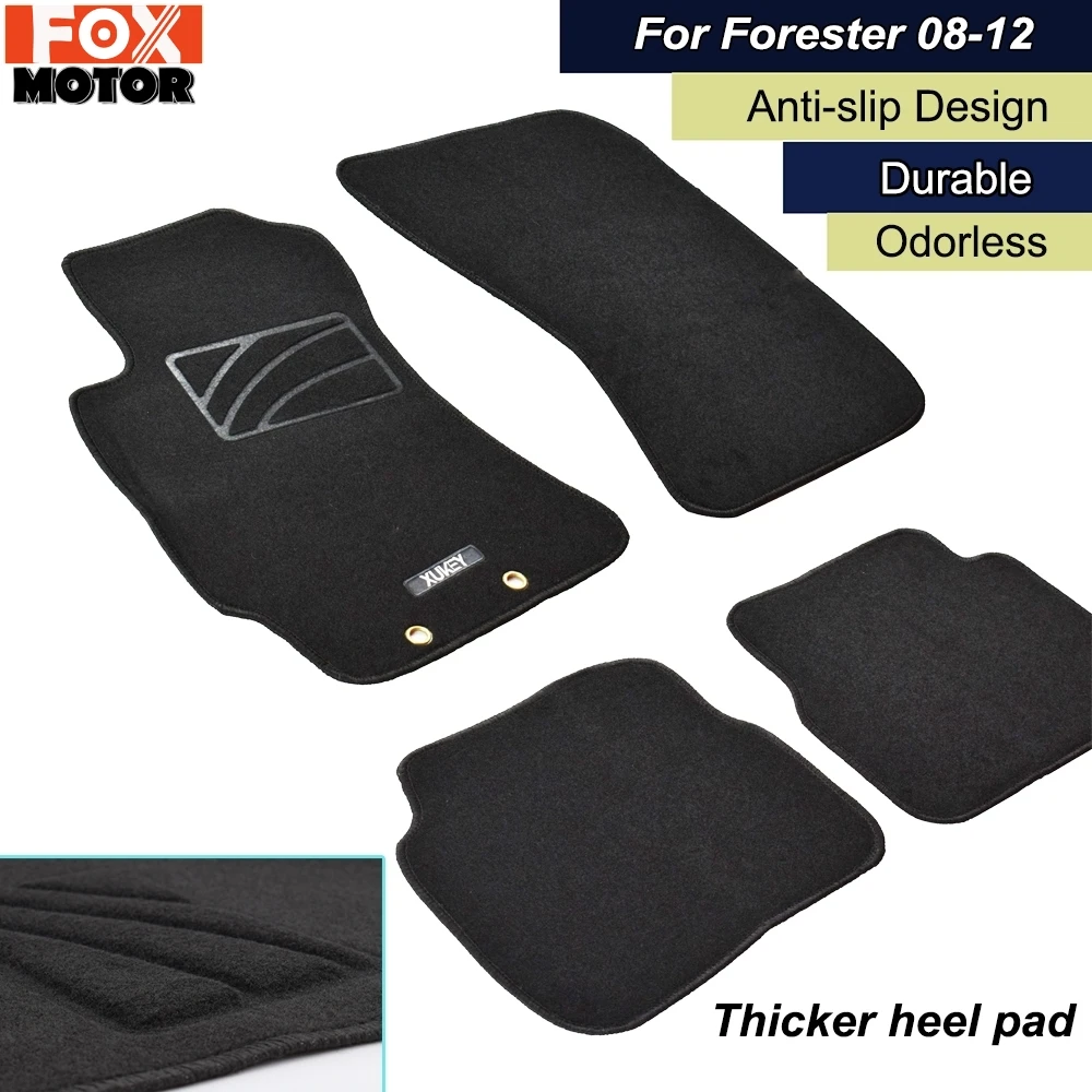 Car Floor Mat For Subaru Forester 2009 2010 2011 2012 LHD Anti-slip Front Rear Liner Custom Fit Carpet Waterproof Odorless Pad
Car Floor Mat For Subaru Forester 2009 2010 2011 2012 LHD Anti-slip Front Rear Liner Custom Fit Carpet Waterproof Odorless Pad