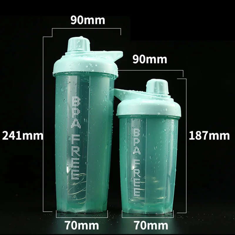 PP/Stainless Steel Creative Shake Cup Protein Powder Mixing Cup Water Bottle with Scale Portable Drinking Utensils Shake Bottles
PP/Stainless Steel Creative Shake Cup Protein Powder Mixing Cup Water Bottle with Scale Portable Drinking Utensils Shake Bottles