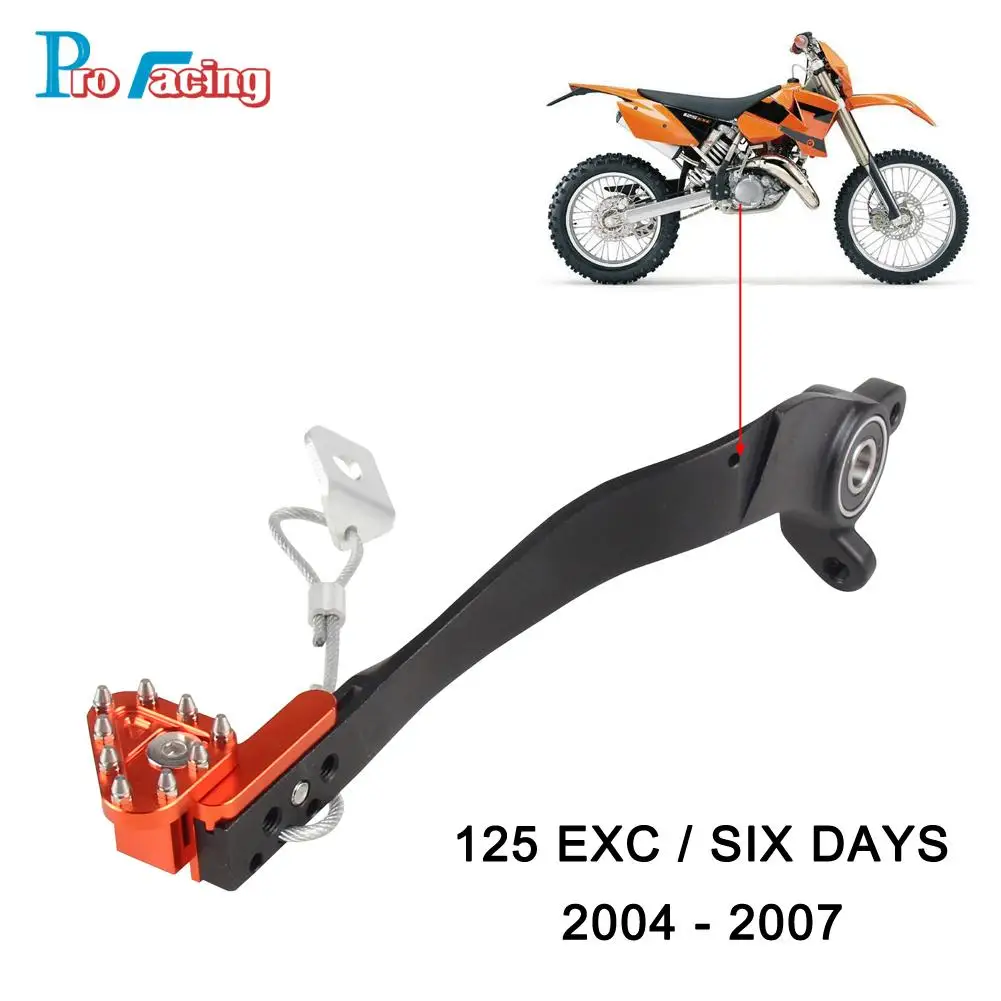 Задняя Тормозная педаль для мотоцикла KTM EXC 125, 6 дней, 2004 куб. См, 2-тактный мотоцикл Enduro, кроссовый велосипед 2005, 2006, 2007
Задняя Тормозная педаль для мотоцикла KTM EXC 125, 6 дней, 2004 куб. См, 2-тактный мотоцикл Enduro, кроссовый велосипед 2005, 2006, 2007