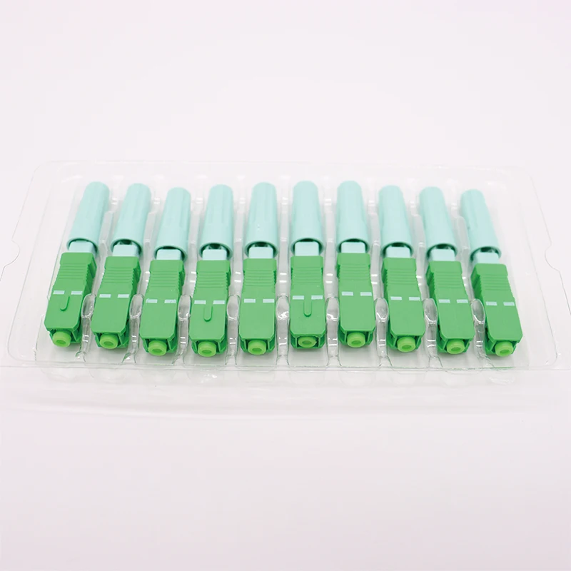 NEW 100/200/300pcs SC APC Optical fibe quick connector SC FTTH Fiber Optic Fast Connector Embedded High Quality Free Shipping
NEW 100/200/300pcs SC APC Optical fibe quick connector SC FTTH Fiber Optic Fast Connector Embedded High Quality Free Shipping