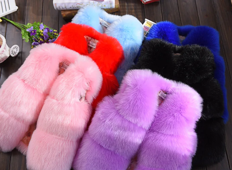 Autumn Winter Faux Fur Girls Vest Elegant Girl Princess Vest Warm Thick Girl Coat Baby Girl Clothes Newborn Clothing For 0-24M
Autumn Winter Faux Fur Girls Vest Elegant Girl Princess Vest Warm Thick Girl Coat Baby Girl Clothes Newborn Clothing For 0-24M