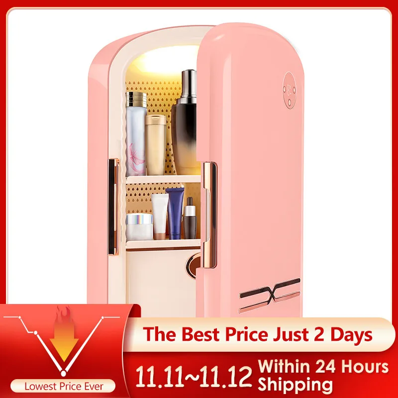 12L Pink Mini Fridge Professional Beauty Refrigerator Skin Care Cosmetics Small Refrigerator Intelligent Preservation 110V-240V
12L Pink Mini Fridge Professional Beauty Refrigerator Skin Care Cosmetics Small Refrigerator Intelligent Preservation 110V-240V