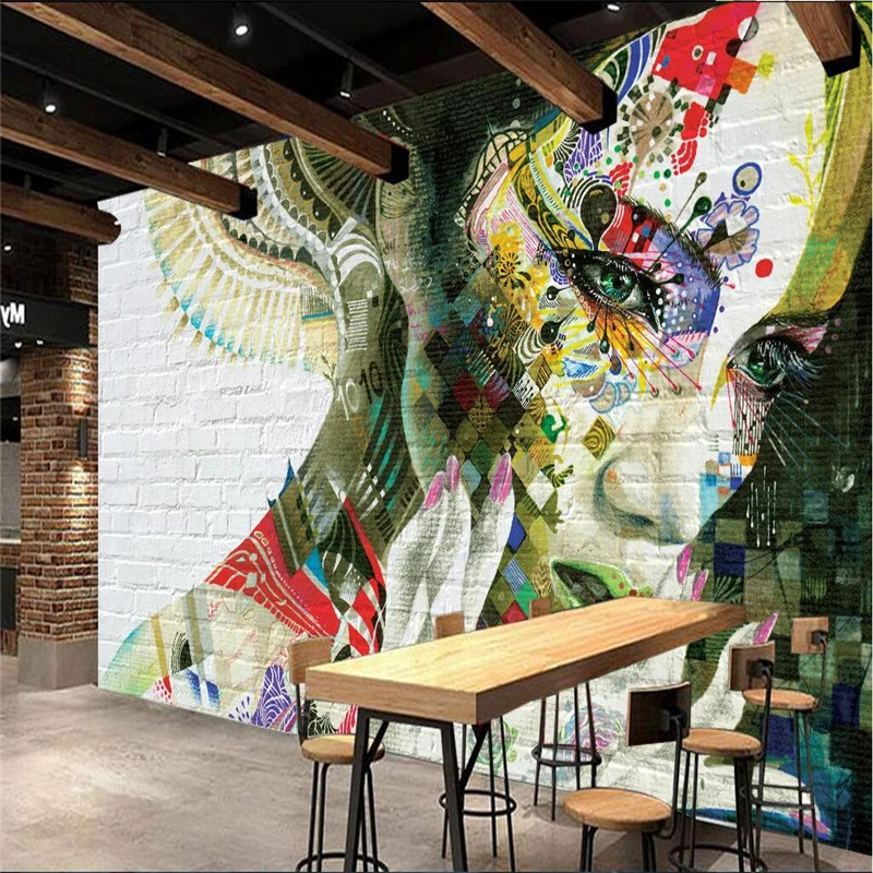 BEIBEHANG Custom any size mural wallpaper brick wall colorful sexy beauty wall decorative painting papel de parede
BEIBEHANG Custom any size mural wallpaper brick wall colorful sexy beauty wall decorative painting papel de parede