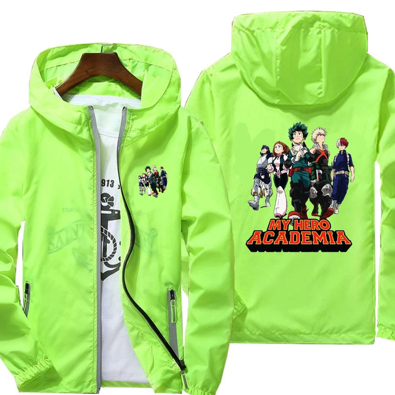 Windbreaker jacket my hero academia men summer outdoor hooded zipper jacket unisex large size 7xl pumba Sun protection jacket
Windbreaker jacket my hero academia men summer outdoor hooded zipper jacket unisex large size 7xl pumba Sun protection jacket