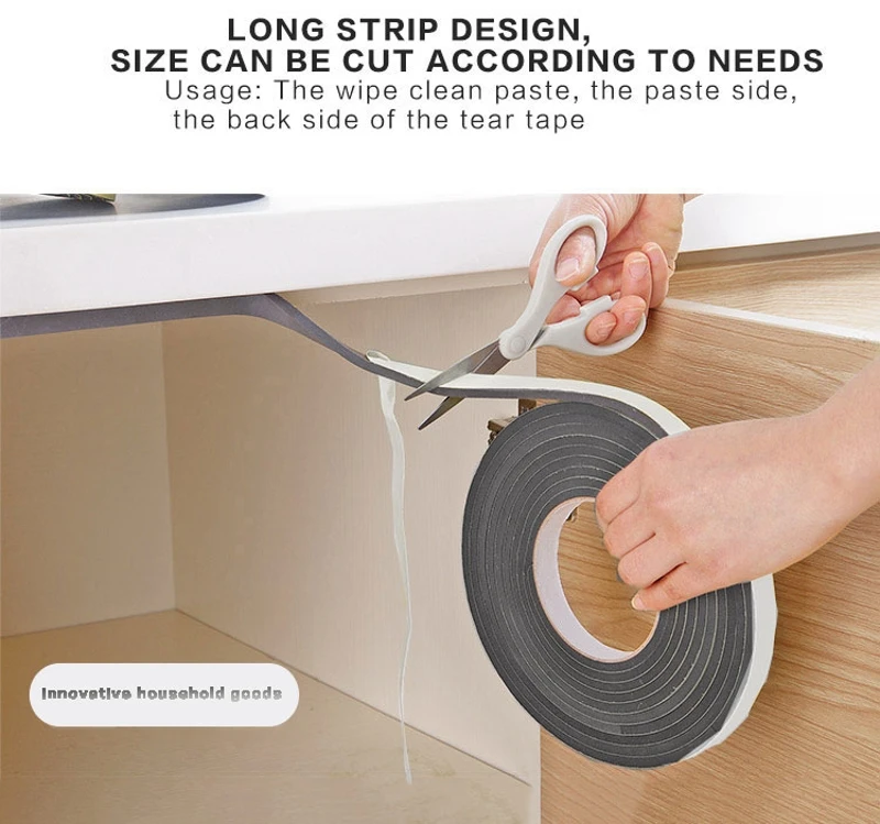 5M Self Adhesive Food Pouch Sealing Stickers Tape Auto Door Seal Sound Insulation EVA Acoustic Foam Dust Off Sealing Window 
5M Self Adhesive Food Pouch Sealing Stickers Tape Auto Door Seal Sound Insulation EVA Acoustic Foam Dust Off Sealing Window