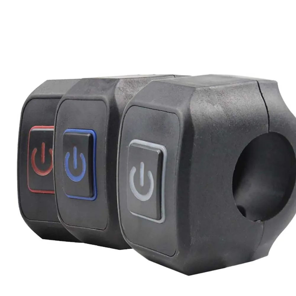 Motorcycle Handlebar Switch Momentry Buttton 22mm 7/8'' Electric Star Kill Waterproof Control Switch Button with LED light
Motorcycle Handlebar Switch Momentry Buttton 22mm 7/8'' Electric Star Kill Waterproof Control Switch Button with LED light
