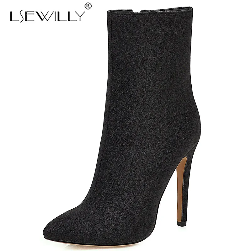 Lsewilly Sequined Boots Women Western Ankle Boot Ladies High Heels Shoes Pointed Toe Bling Shoes Female Party Shoes Winter K212
Lsewilly Sequined Boots Women Western Ankle Boot Ladies High Heels Shoes Pointed Toe Bling Shoes Female Party Shoes Winter K212