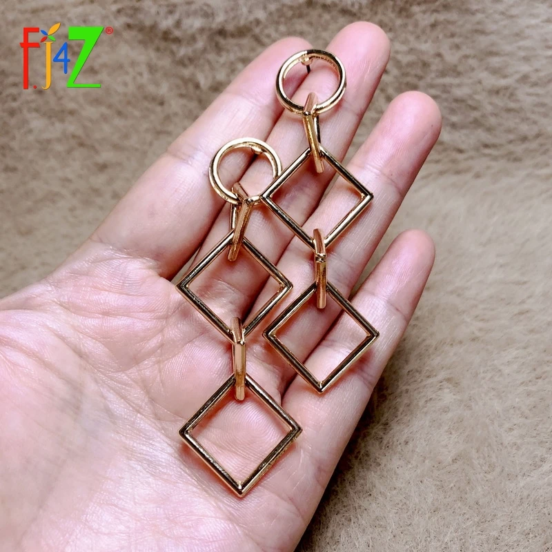 F.J4Z Geometric Chic Earrings for Women Trendy Multi Triangle Square Circle Linked Dangle Earring Cocktail Jewelry Dropship
F.J4Z Geometric Chic Earrings for Women Trendy Multi Triangle Square Circle Linked Dangle Earring Cocktail Jewelry Dropship