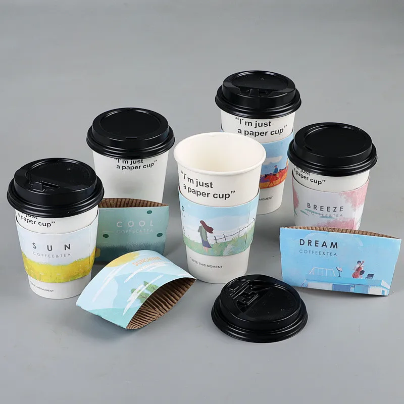 50pcs Net red disposable coffee cup 14oz/16oz 400ml 500ml white paper cups birthday packaging tea juice hot drinks cup and lid
50pcs Net red disposable coffee cup 14oz/16oz 400ml 500ml white paper cups birthday packaging tea juice hot drinks cup and lid