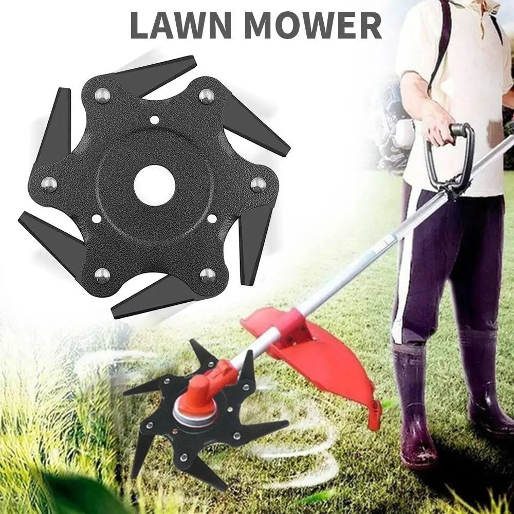 6 Steel Razor Grass Trimmer Garden Tools Outdoor Durable Trimmer Head Brush Cutter Head Agricultural Use Updated
6 Steel Razor Grass Trimmer Garden Tools Outdoor Durable Trimmer Head Brush Cutter Head Agricultural Use Updated