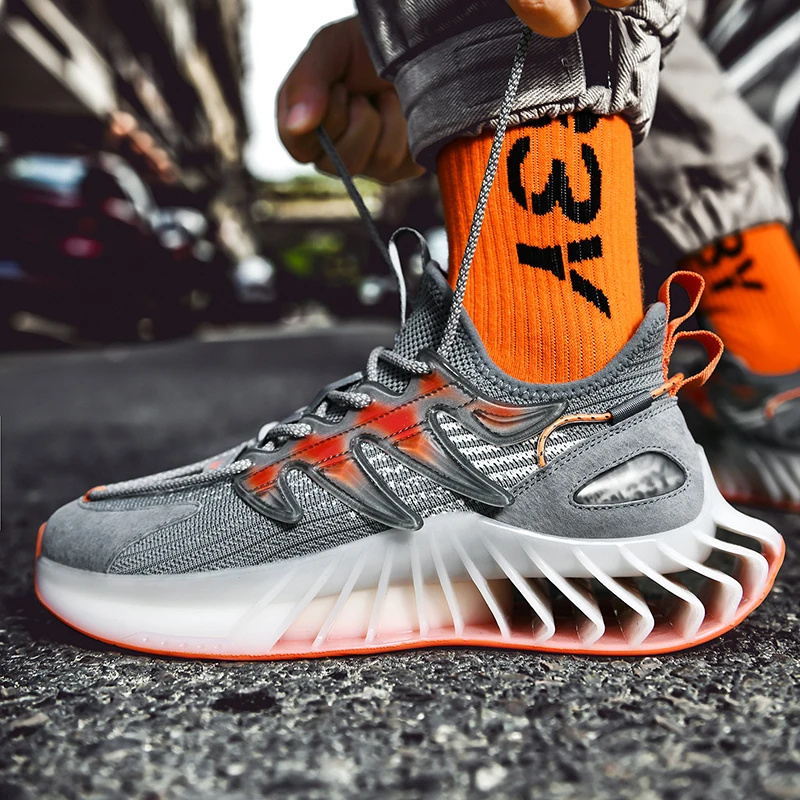 New Blade Running Shoes for Men Trend Outsole Walking Trekking Leisure High-quality Sports Sneakers Mens Athletic Shoes
New Blade Running Shoes for Men Trend Outsole Walking Trekking Leisure High-quality Sports Sneakers Mens Athletic Shoes
