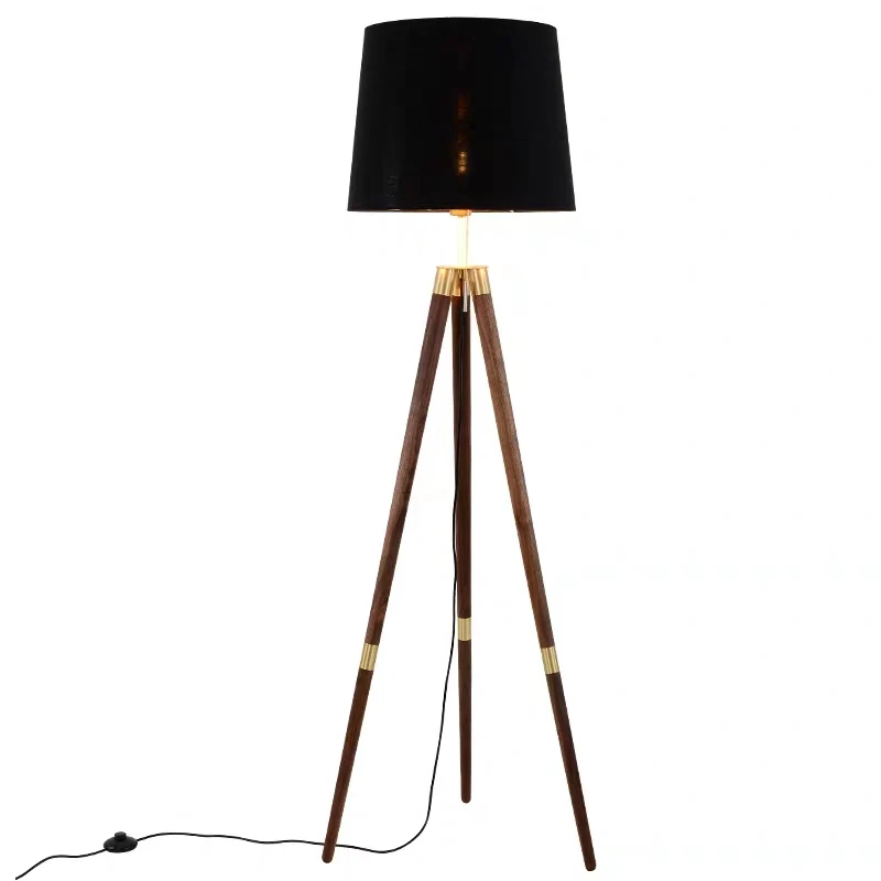 New Arrival Copper Floor Lamps European-Style Cloth Art Parlor Bedroom Stand Lamp Simple Luxury Black Shade E27 Lighting Fixture
New Arrival Copper Floor Lamps European-Style Cloth Art Parlor Bedroom Stand Lamp Simple Luxury Black Shade E27 Lighting Fixture