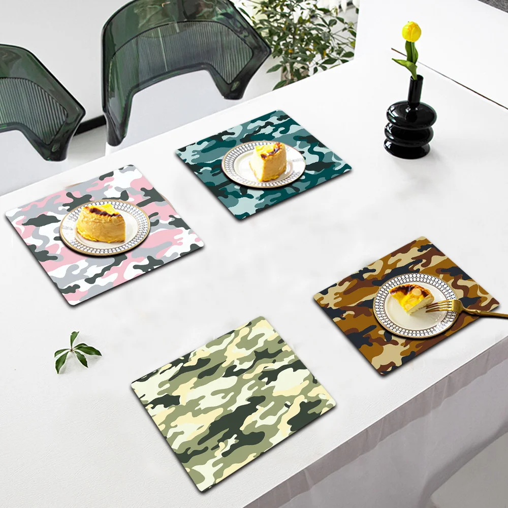 Kitchen Placemat Coaster Non-slip Cup Mat Heat Insulation Table Mat 21cmx25cm Coffee Cup Coaster
Kitchen Placemat Coaster Non-slip Cup Mat Heat Insulation Table Mat 21cmx25cm Coffee Cup Coaster
