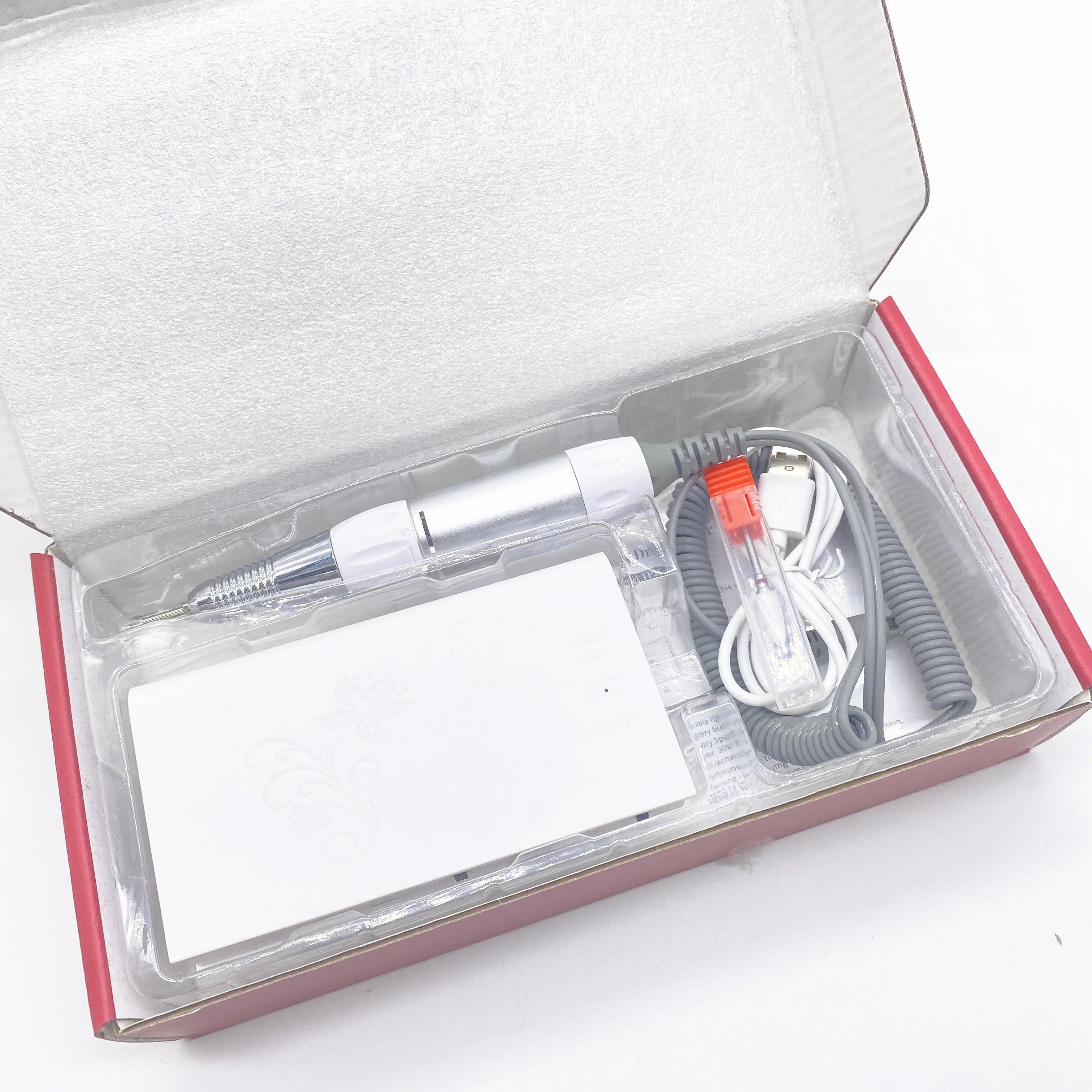 Nail Drill 30W 30000RPM Electric Manicure Drill Machine Rechargeable Pedicure Set with Ceramic Drill bits Tools
Nail Drill 30W 30000RPM Electric Manicure Drill Machine Rechargeable Pedicure Set with Ceramic Drill bits Tools