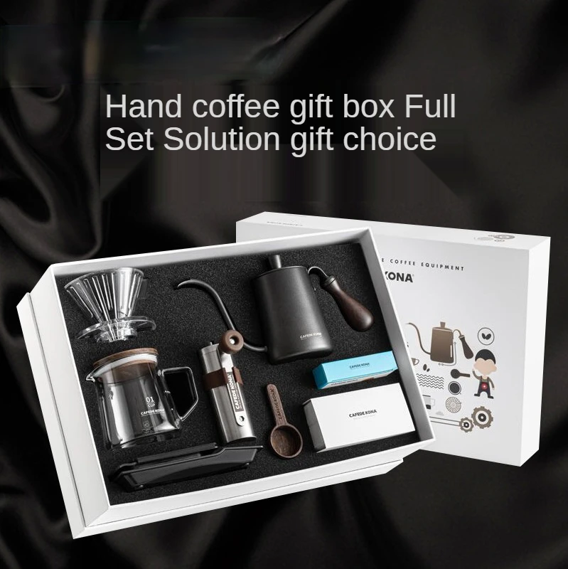 Hand brewed coffee gift box set drip filter household coffee appliance gift box
Hand brewed coffee gift box set drip filter household coffee appliance gift box