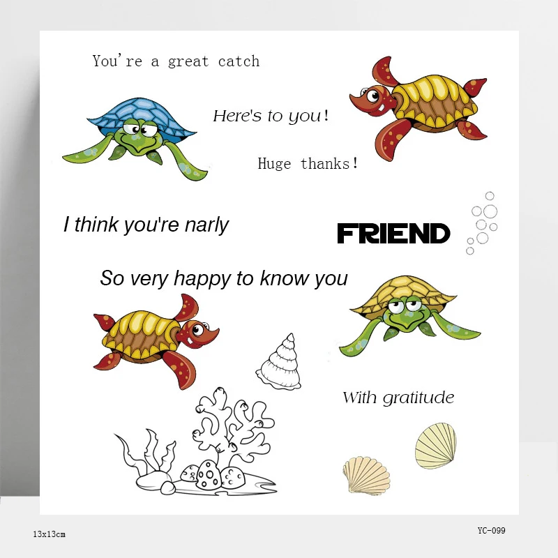 Magical turtle Transparent Silicone Stamps/Seal for DIY Scrapbooking/Photo Album Decorative Card Making Clear Stamps Supplies
Magical turtle Transparent Silicone Stamps/Seal for DIY Scrapbooking/Photo Album Decorative Card Making Clear Stamps Supplies