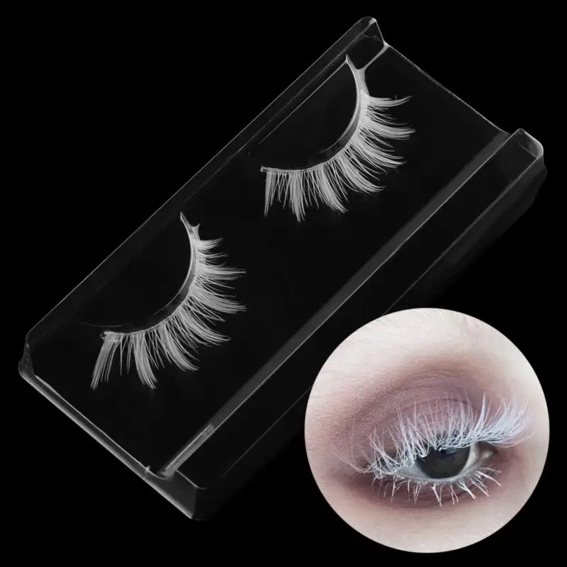 1Pair White Lower Eyelashes Cosplay Makeup Natural Long Cross Strip False Eye Lashes Beauty Tools
1Pair White Lower Eyelashes Cosplay Makeup Natural Long Cross Strip False Eye Lashes Beauty Tools