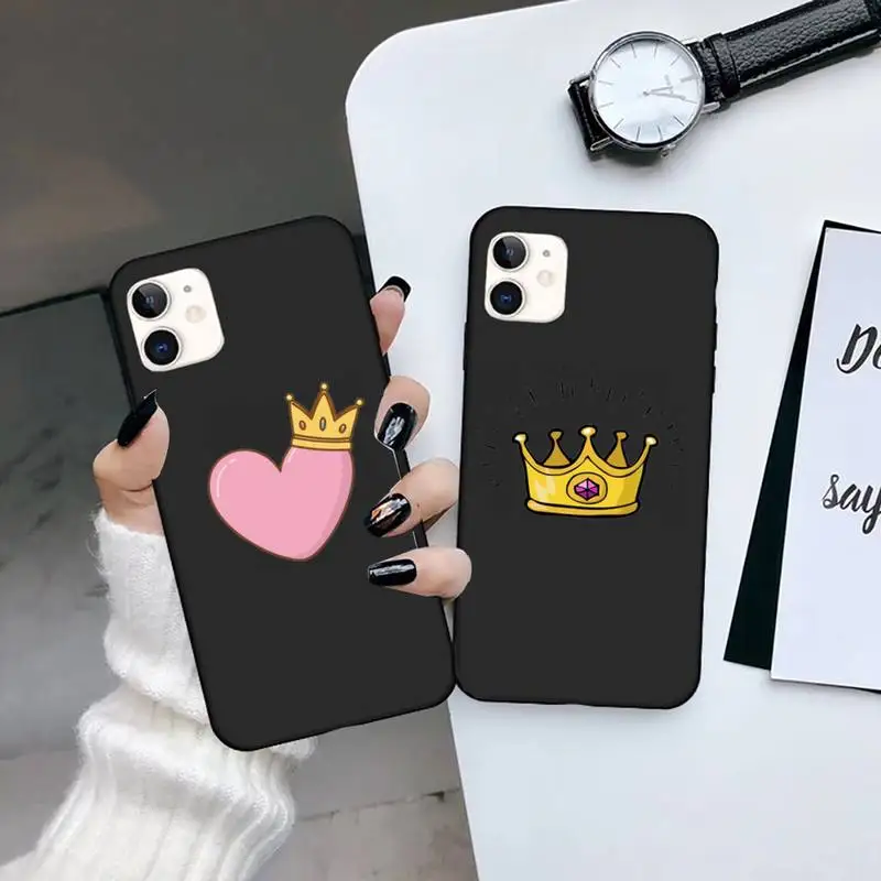 Crown Power Cartoon Phone Case Black Color For iPhone 13 12 11 Mini Pro Max X XR XS 7 8 6 6s Plus SE Cover Funda
Crown Power Cartoon Phone Case Black Color For iPhone 13 12 11 Mini Pro Max X XR XS 7 8 6 6s Plus SE Cover Funda