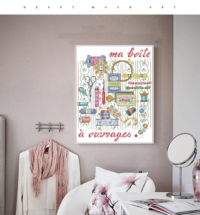 Joy Sunday still life pattern needle and thread set cross stitch DIY 11&14CT cross stitch kit hand embroidery sewing kit
Joy Sunday still life pattern needle and thread set cross stitch DIY 11&14CT cross stitch kit hand embroidery sewing kit