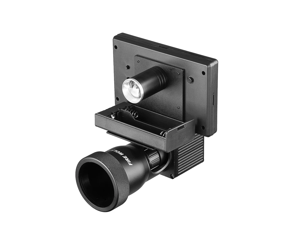 Night vision HD 1080P camera 4.3 inch display conjoined infrared illuminator Riflescope hunting optical system
Night vision HD 1080P camera 4.3 inch display conjoined infrared illuminator Riflescope hunting optical system