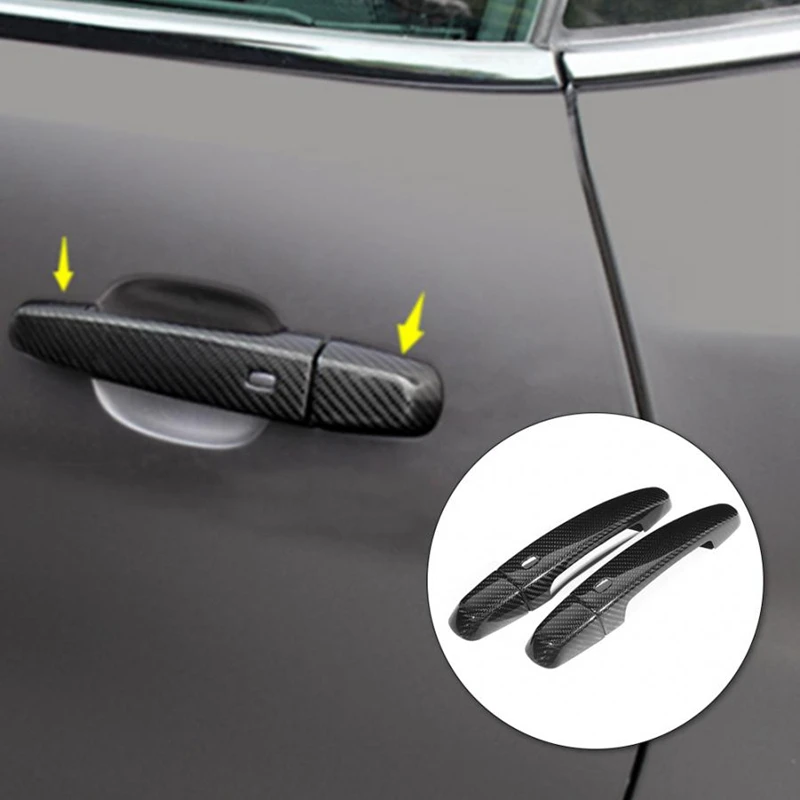 AU05 -4Pcs Carbon Fiber Side Door Handle Cover Trim Fit for Chevrolet Camaro 2017-2018 Car Accessories
AU05 -4Pcs Carbon Fiber Side Door Handle Cover Trim Fit for Chevrolet Camaro 2017-2018 Car Accessories