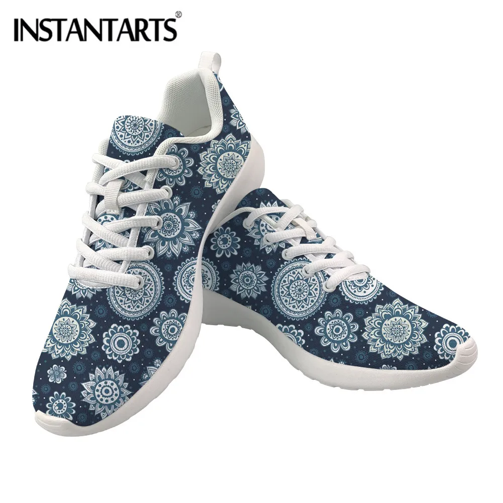 INSTANTARTS Bohemian Flower Pattern Lacing Women Flat Shoes Casual Mesh Comfortable Sneakers Female Lightweight Flats for Ladies
INSTANTARTS Bohemian Flower Pattern Lacing Women Flat Shoes Casual Mesh Comfortable Sneakers Female Lightweight Flats for Ladies