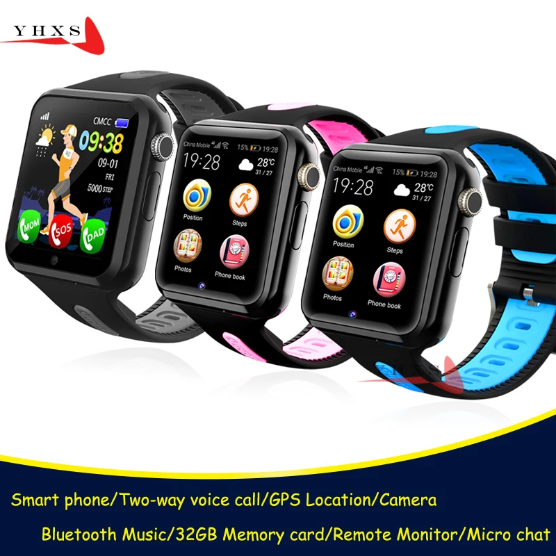 Smart GPS Tracer Location Bluetooth Kids Student Watch with Camera Pedometer Remote SOS Monitor Touch Screen Phone Wristwatch
Smart GPS Tracer Location Bluetooth Kids Student Watch with Camera Pedometer Remote SOS Monitor Touch Screen Phone Wristwatch