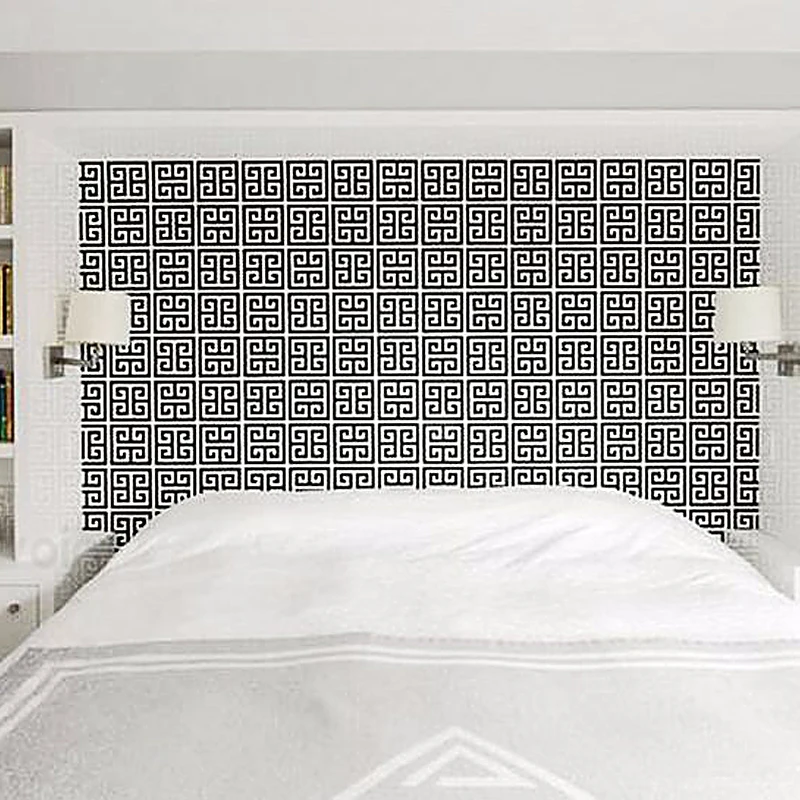 White Gold Greek Key Pattern White Wallpaper Modern Geometric Metallic Vinyl Wall Paper Roll Teal,Black,Silver,Rose Gold
White Gold Greek Key Pattern White Wallpaper Modern Geometric Metallic Vinyl Wall Paper Roll Teal,Black,Silver,Rose Gold