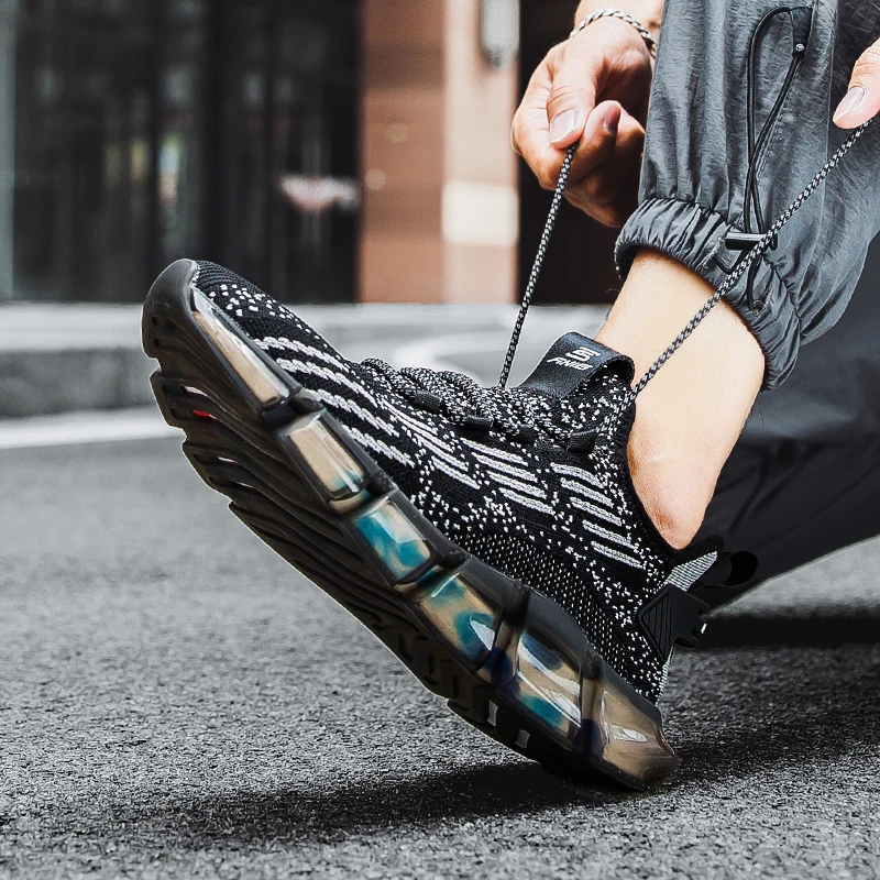 Trend Men Blade Cushioning Running Shoes Fashion Sport Shoes Outdoor Walking Jogging Footwear Male Tennis Training Shoes
Trend Men Blade Cushioning Running Shoes Fashion Sport Shoes Outdoor Walking Jogging Footwear Male Tennis Training Shoes