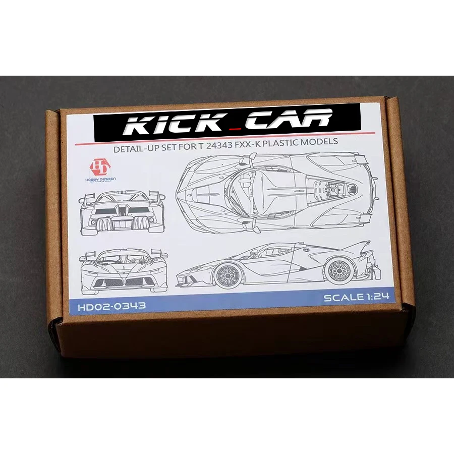 Hobby Design 1/24 FXX-K Detail-UP Set Model Car Modifications Hand Made Model Set For T 24343 (PE+Metal parts+Resin)HD02-0343
Hobby Design 1/24 FXX-K Detail-UP Set Model Car Modifications Hand Made Model Set For T 24343 (PE+Metal parts+Resin)HD02-0343