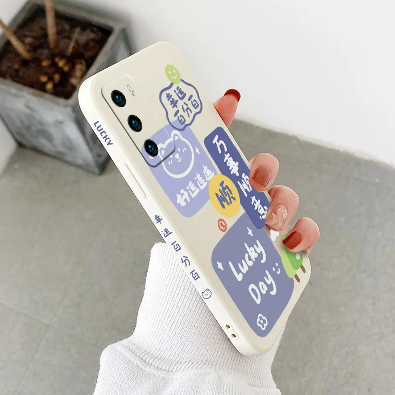 Wishful 100% Phone Case For Huawei P40 P40Lite P30 P20 Mate 40 40Pro 30 20 Pro Lite P Smart 2021 Y7a Liquid Silicone Cover
Wishful 100% Phone Case For Huawei P40 P40Lite P30 P20 Mate 40 40Pro 30 20 Pro Lite P Smart 2021 Y7a Liquid Silicone Cover