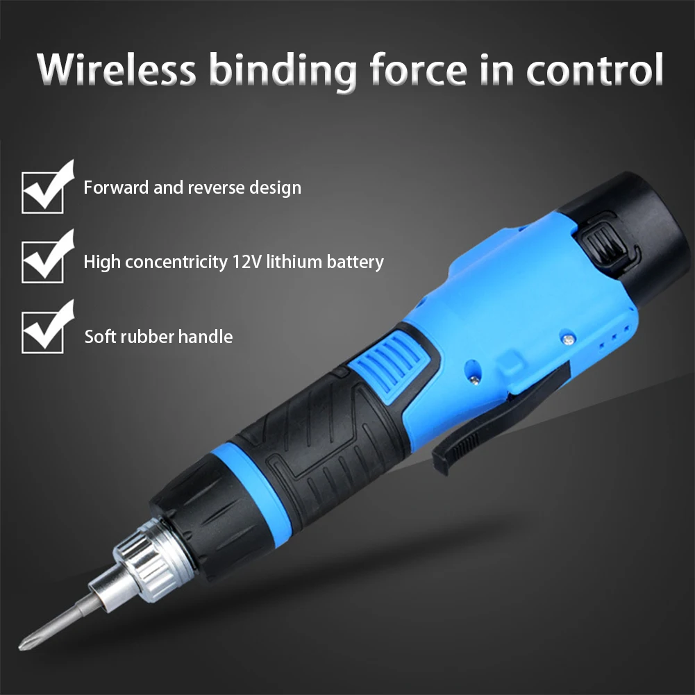 Portable Power Tool Cordless Drill Battery Powered Electric Screwdriver Household Multifunctional Big Torque Bits Rechargeable
Portable Power Tool Cordless Drill Battery Powered Electric Screwdriver Household Multifunctional Big Torque Bits Rechargeable