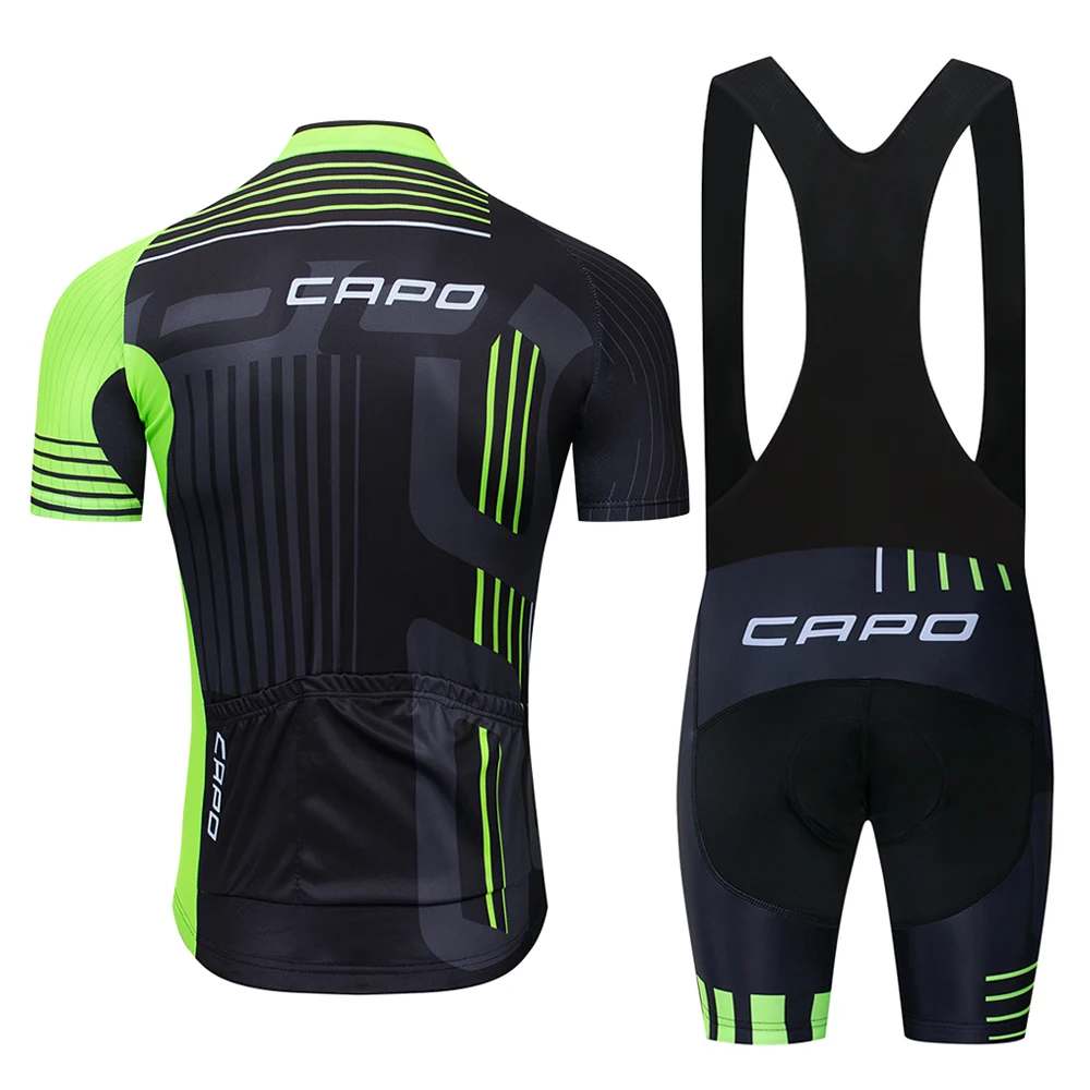 New CAPO 2020 Pro Newest Cycling Clothing Bike Jersey Quick Dry Mens Bicycles Clothes Team T Shirts Cycling Gel Bike Shorts Set
New CAPO 2020 Pro Newest Cycling Clothing Bike Jersey Quick Dry Mens Bicycles Clothes Team T Shirts Cycling Gel Bike Shorts Set