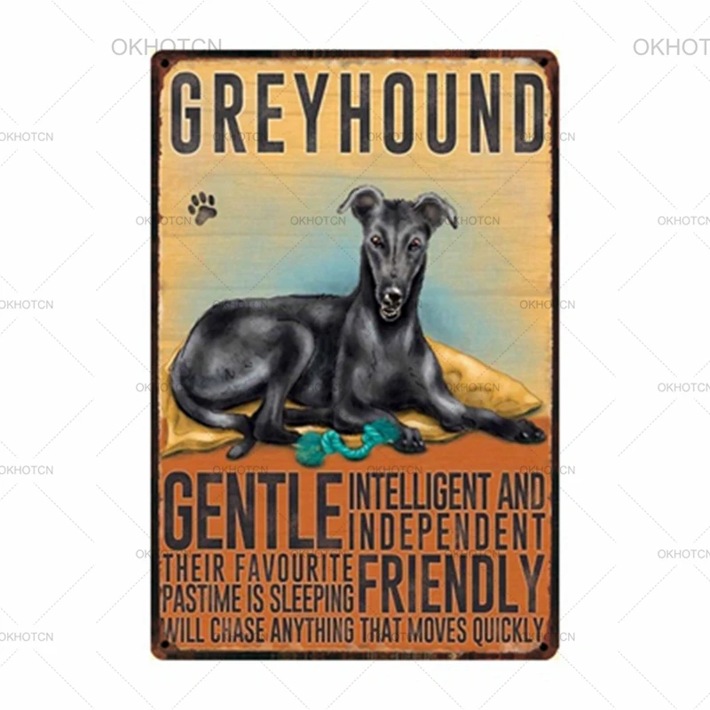 Retro Pet Dog Metal Sign Cartoon Dogs Pug Dachshund Border Collie Metal Tin Decor Posters Art Vintage Iron Painting 20x30cm
Retro Pet Dog Metal Sign Cartoon Dogs Pug Dachshund Border Collie Metal Tin Decor Posters Art Vintage Iron Painting 20x30cm