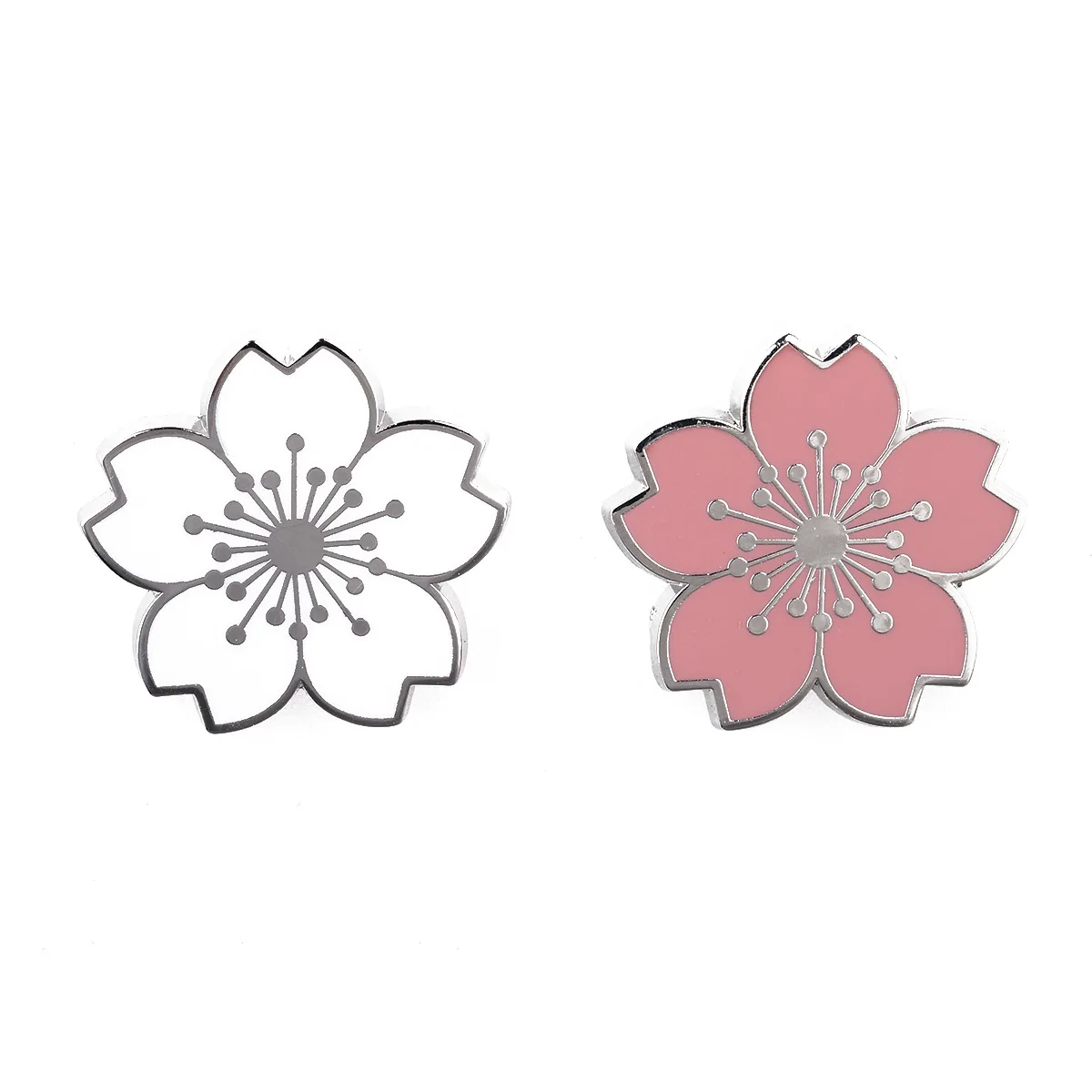 Costume Ornament White Badge Small Flower Silver Rim Brooch Is The Best Gift For A Friend
Costume Ornament White Badge Small Flower Silver Rim Brooch Is The Best Gift For A Friend
