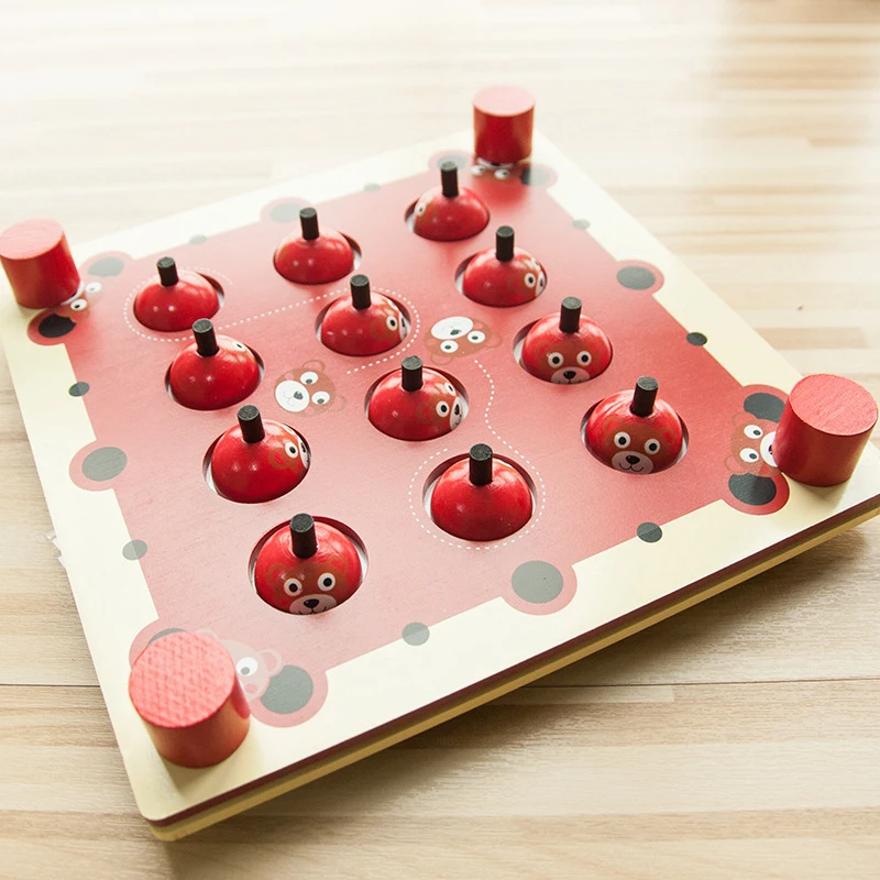 Kids Memory Training Game Chess Puzzle Cartoon Montessori Wooden Puzzle Ladybug Design Early Development Toy for Children Gifts
Kids Memory Training Game Chess Puzzle Cartoon Montessori Wooden Puzzle Ladybug Design Early Development Toy for Children Gifts