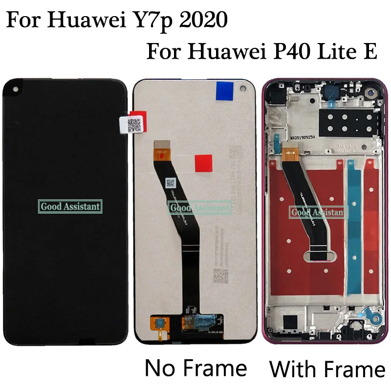 6 39 дюймов для Huawei P40 Lite E ART L29 / Y7p 2020 L28 ЖК дисплей сенсорный экран дигитайзер сборки