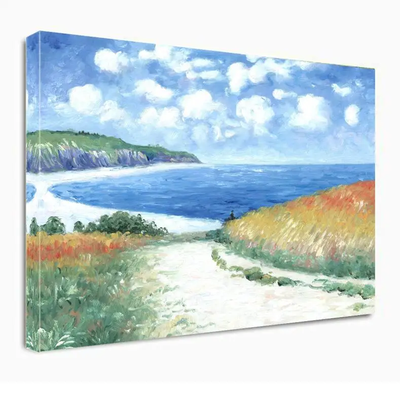 Картина маслом на холсте «пурвиля» Клода Моне
Картина маслом на холсте «пурвиля» Клода Моне