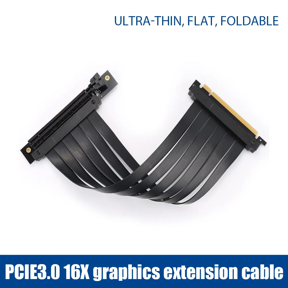 PCI-E 3,0 16X графическая карта-удлинитель с вертикальной основой ATX чехол гибкий Удлинительный порт соединительный кабель карта расширения 
PCI-E 3,0 16X графическая карта-удлинитель с вертикальной основой ATX чехол гибкий Удлинительный порт соединительный кабель карта расширения