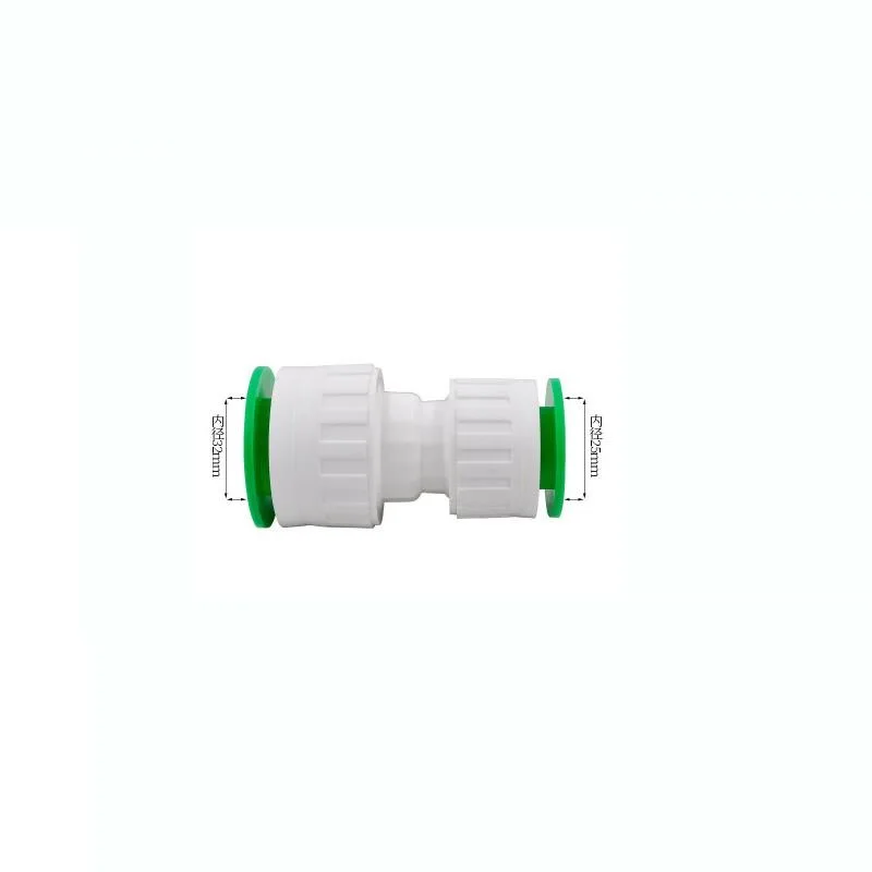 32-25mm PPR Quick Connector Hot Melt Free Straight Pipe Fittings homehold Adapter Accessories for Water
32-25mm PPR Quick Connector Hot Melt Free Straight Pipe Fittings homehold Adapter Accessories for Water