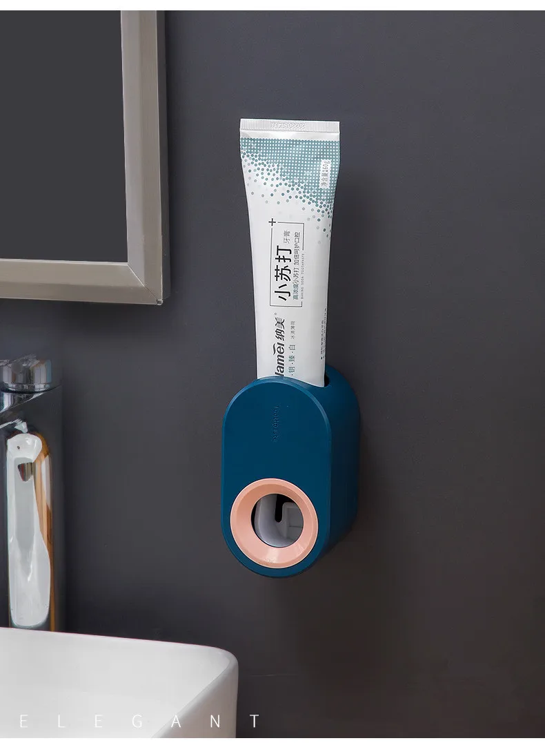 1PC Automatic Toothpaste Dispenser Dustproof Toothbrush Holder Wall Mount Stand Bathroom Accessories Toothpaste Squeezer QA 215
1PC Automatic Toothpaste Dispenser Dustproof Toothbrush Holder Wall Mount Stand Bathroom Accessories Toothpaste Squeezer QA 215