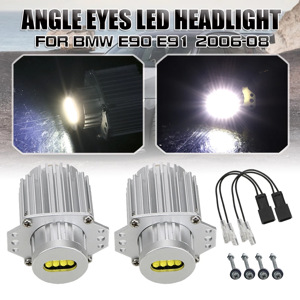 2 pieces of car modified light angel eyes LED headlight marker bulbs are trouble-free, suitable for BMW E90 E91 06-08parts
2 pieces of car modified light angel eyes LED headlight marker bulbs are trouble-free, suitable for BMW E90 E91 06-08parts