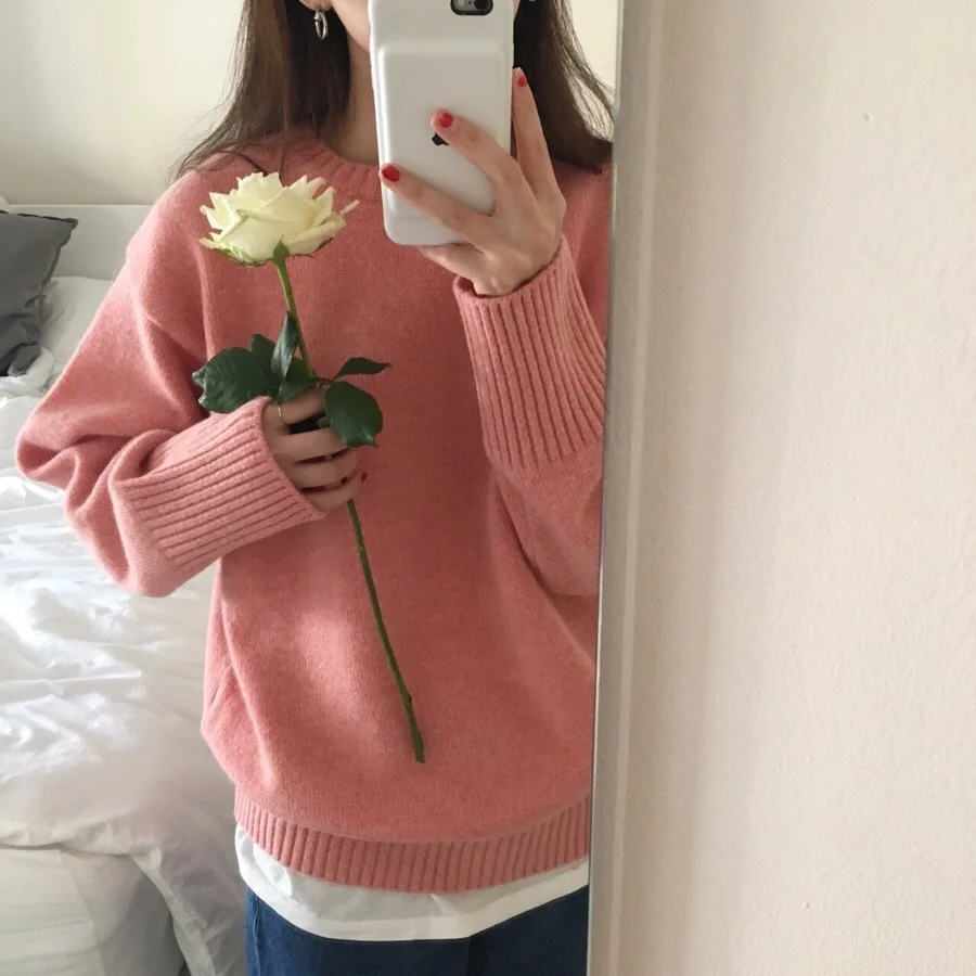 Autumn Winter Women Sweater Knitted Pullovers Casual Sweaters Female Jumper Sweater
Autumn Winter Women Sweater Knitted Pullovers Casual Sweaters Female Jumper Sweater