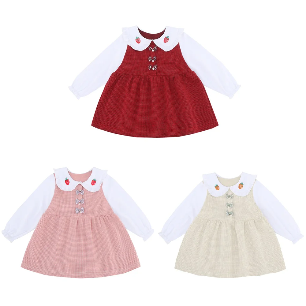 Long Sleeve Princess Dress for Girls Doll Collar Dress 2021 Baby Girls Clothes Spring Summer Fancy Cute Children's Dresses
Long Sleeve Princess Dress for Girls Doll Collar Dress 2021 Baby Girls Clothes Spring Summer Fancy Cute Children's Dresses