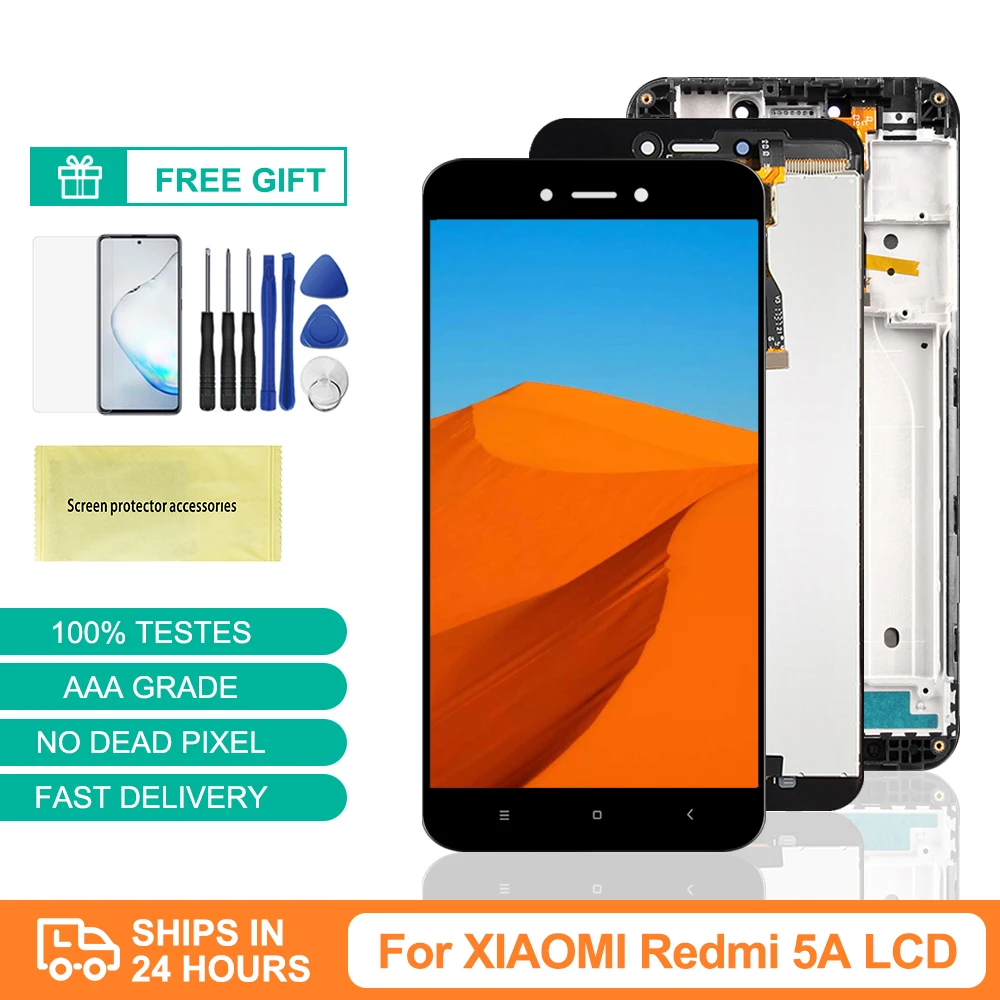 5,0 ''дисплей для Xiaomi Redmi 5A ЖК-дисплей сенсорный экран дигитайзер в сборе с рамкой для Xiaomi Redmi5A ЖК-экран
5,0 ''дисплей для Xiaomi Redmi 5A ЖК-дисплей сенсорный экран дигитайзер в сборе с рамкой для Xiaomi Redmi5A ЖК-экран