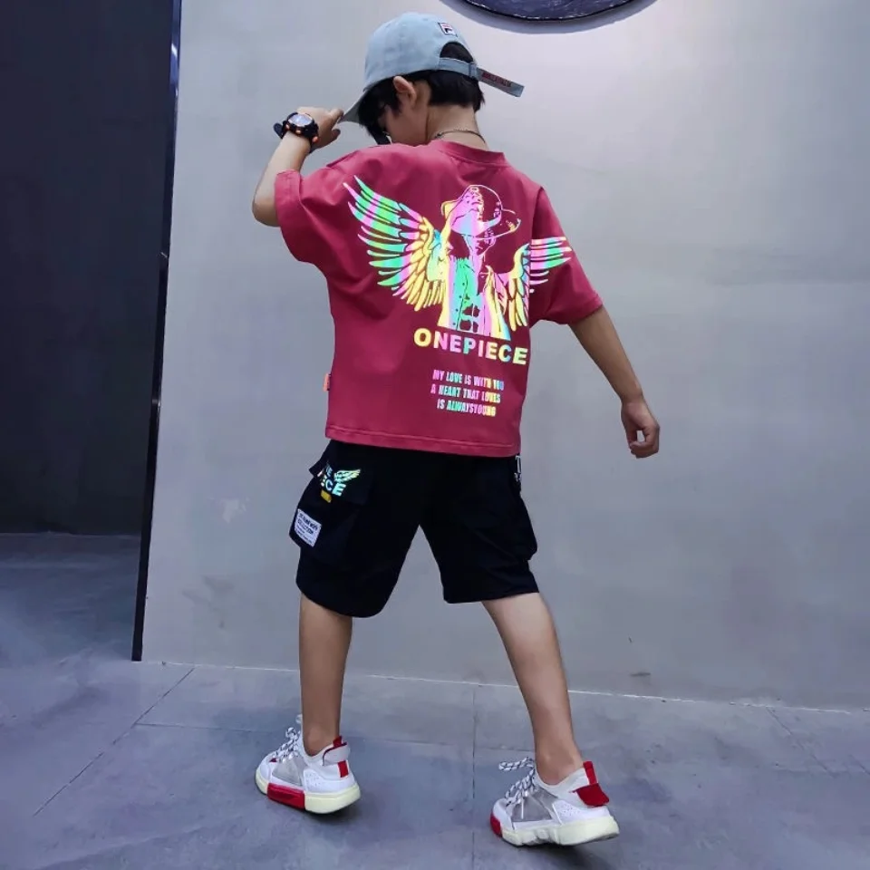 New Summer Boys Clothing Sets Children T-shirt Short Sleeve +Pants Set Two Pieces Set Kids Baby Boys Clothes 3T 4 6 8 10 12Years
New Summer Boys Clothing Sets Children T-shirt Short Sleeve +Pants Set Two Pieces Set Kids Baby Boys Clothes 3T 4 6 8 10 12Years