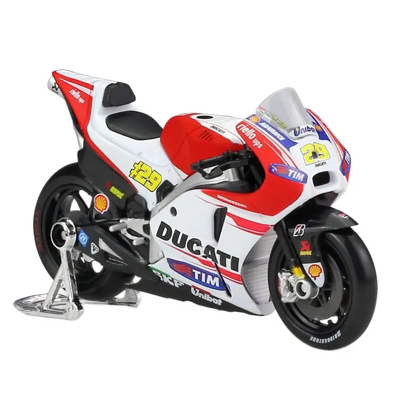 Мотоциклетная модель Maisto 1:18 Ducati Desmosedici Motogp, сувенирная игрушка, коллекционная мини-мото литье под давлением
Мотоциклетная модель Maisto 1:18 Ducati Desmosedici Motogp, сувенирная игрушка, коллекционная мини-мото литье под давлением