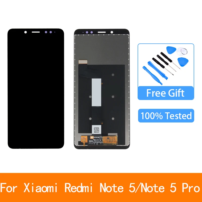 ЖК-дисплей с рамкой для Xiaomi Redmi Note 5, сменный ЖК-дисплей с дигитайзером в сборе, запчасти для ремонта, оригинал
ЖК-дисплей с рамкой для Xiaomi Redmi Note 5, сменный ЖК-дисплей с дигитайзером в сборе, запчасти для ремонта, оригинал