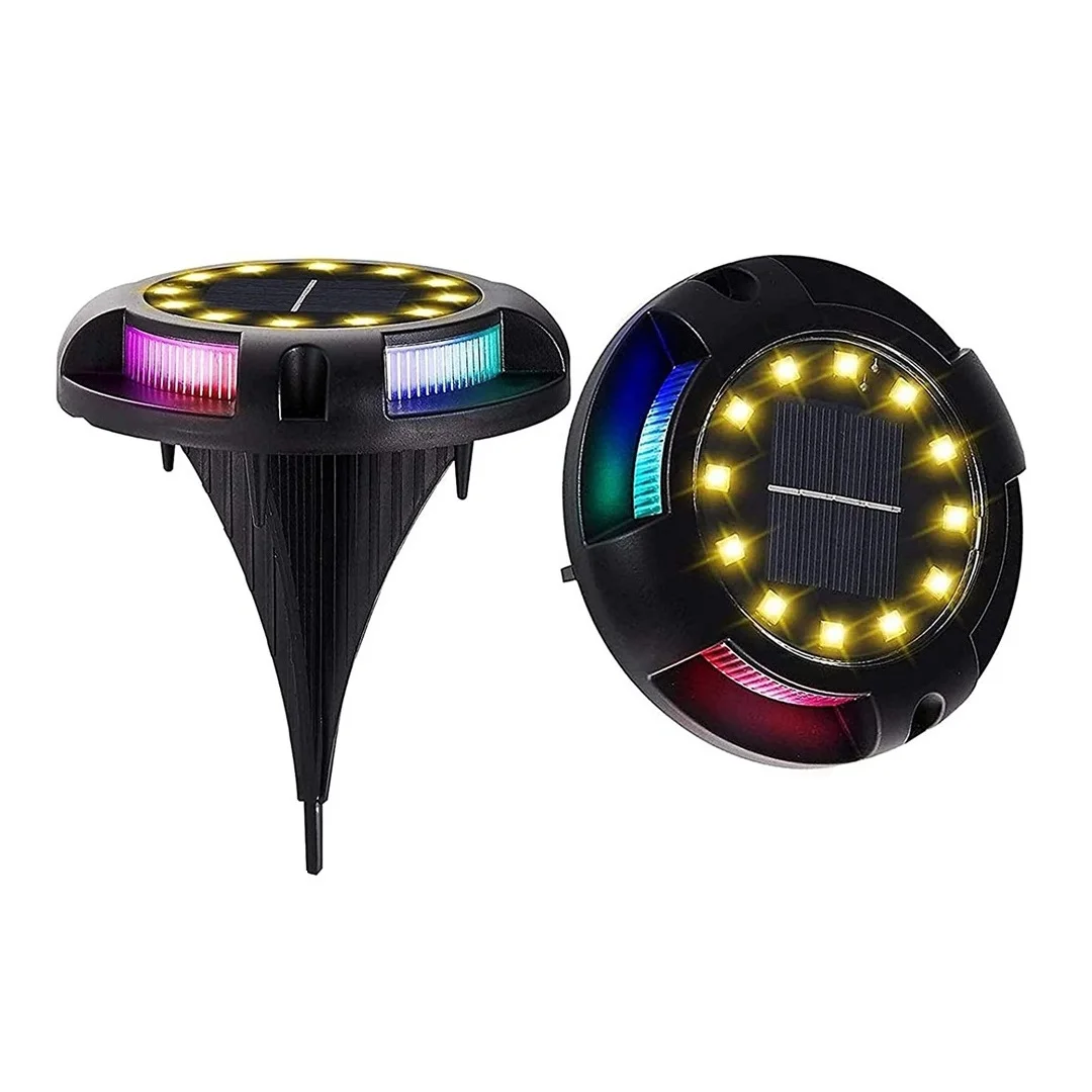 1/2/4 Pcs Solar Ground Lights Outdoor Garden Yard Patio Disk Lights Multi-Color 12 LED Waterproof In-Ground Landscape Lighting
1/2/4 Pcs Solar Ground Lights Outdoor Garden Yard Patio Disk Lights Multi-Color 12 LED Waterproof In-Ground Landscape Lighting